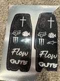 Tuttio fork guard decals scroll down to see the customization text box