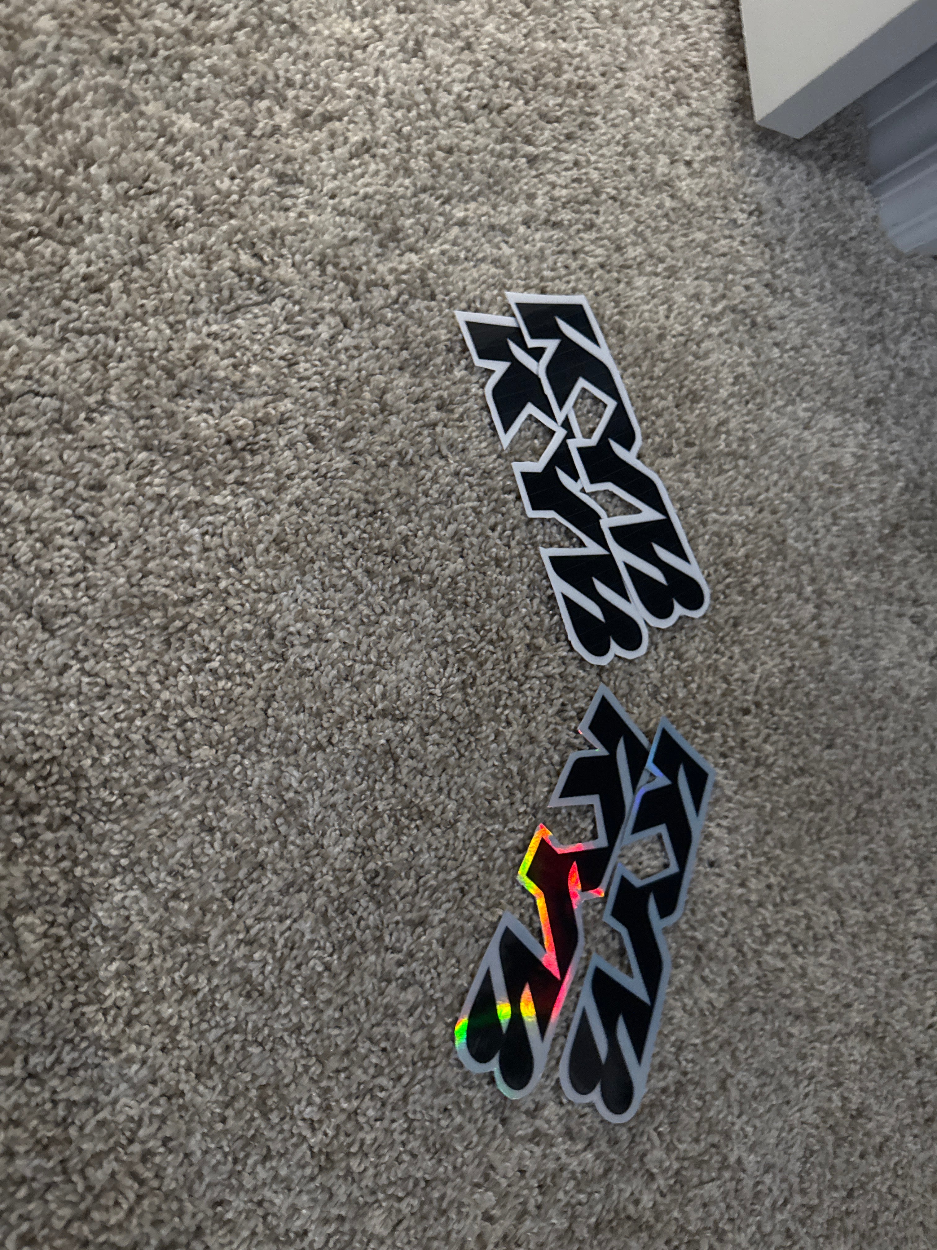 Kyb fork stickers DM BWSUPPLIES IF YOU WANT CUSTOM COLORS